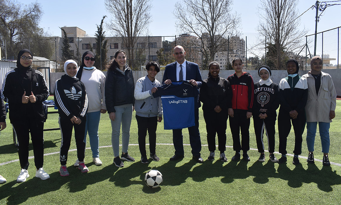 TNB Sponsors the Tulkarem Refugee Camp Girls Team for the Street Child World Cup Doha 2022